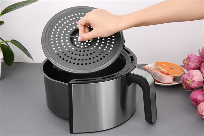 Nồi chiên không dầu Mishio MK-199 5 lít Màu Đen