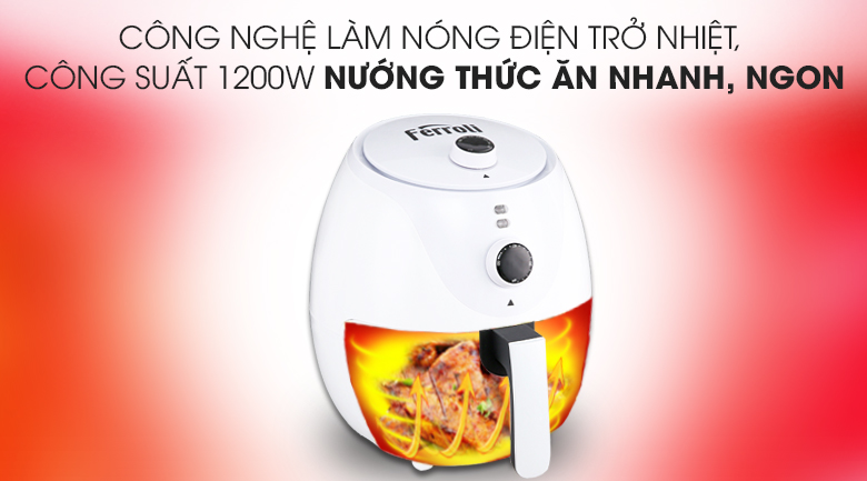Nồi chiên không dầu Ferroli FAF-4.0M2 4 lít