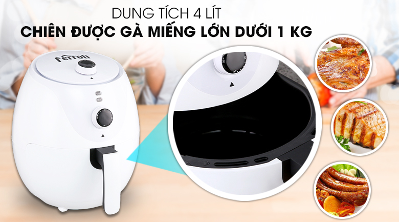 Nồi chiên không dầu Ferroli FAF-4.0M2 4 lít