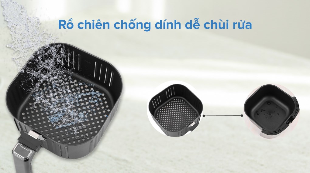 Nồi chiên không dầu Malloca MAF-06 6 lít