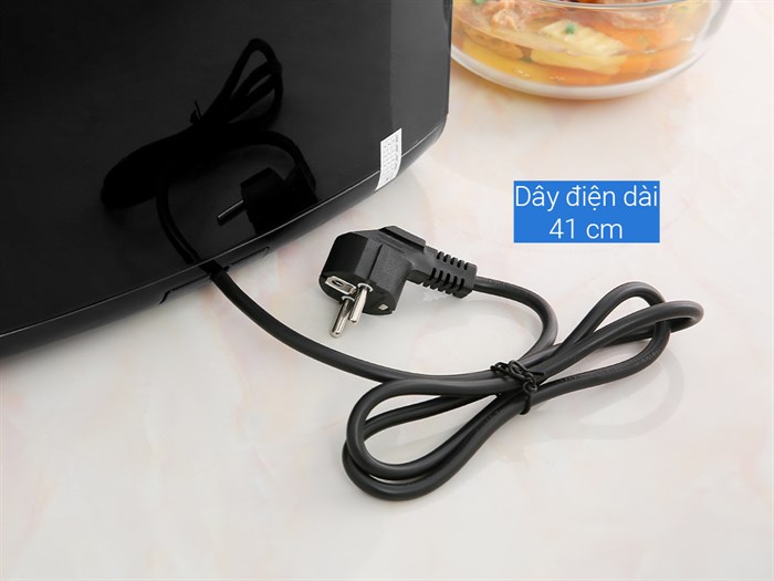 Nồi chiên không dầu Malloca MAF-06 6 lít Màu Bạc