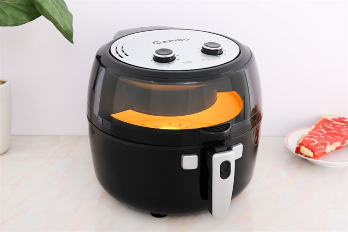 Nồi chiên không dầu Rapido RAF6.5M 6.5 lít Màu Đen