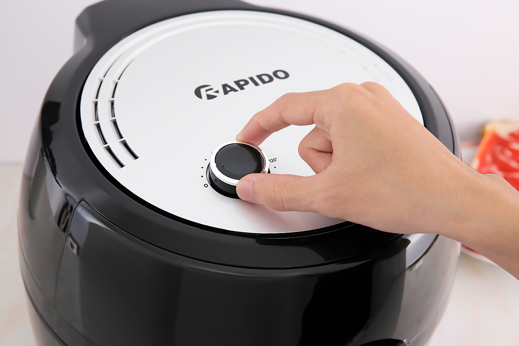 Nồi chiên không dầu Rapido RAF6.5M 6.5 lít Màu Đen