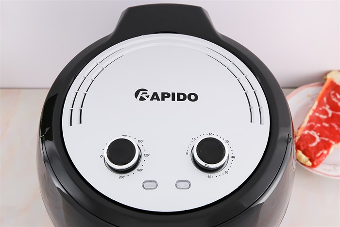 Nồi chiên không dầu Rapido RAF6.5M 6.5 lít Màu Đen