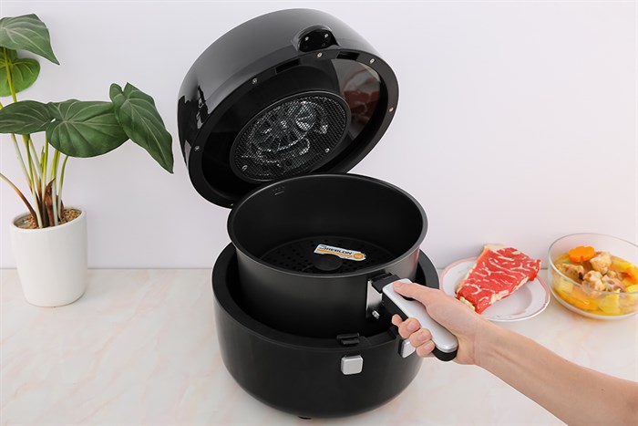 Nồi chiên không dầu Rapido RAF6.5M 6.5 lít Màu Đen