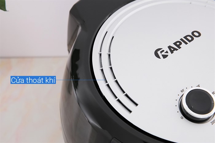 Nồi chiên không dầu Rapido RAF6.5M 6.5 lít Màu Đen