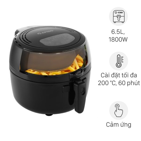 Nồi chiên không dầu Rapido RAF6.5D 6.5 lít