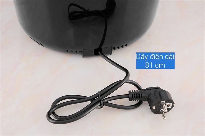 Nồi chiên không dầu Rapido RAF5.0M 5 lít Màu Đen