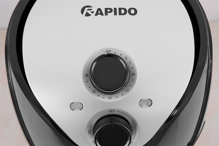 Nồi chiên không dầu Rapido RAF5.0M 5 lít Màu Đen