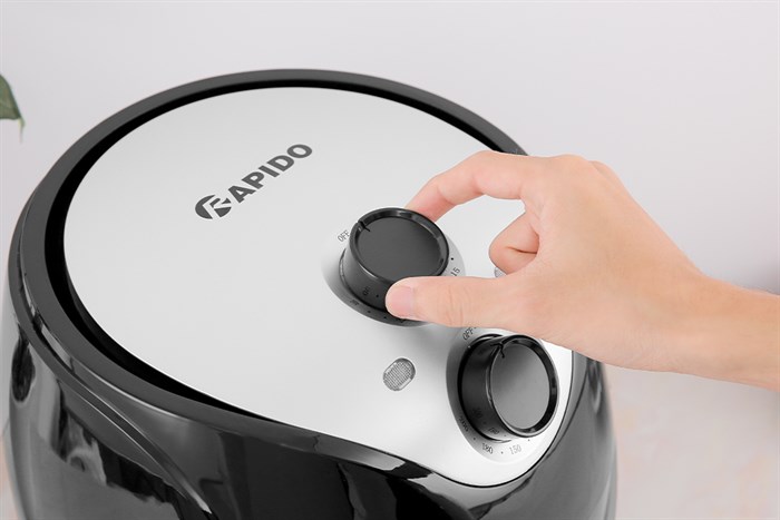 Nồi chiên không dầu Rapido RAF5.0M 5 lít Màu Đen