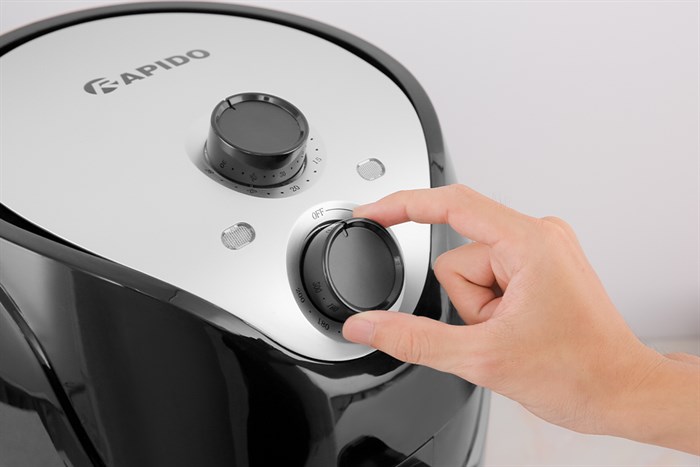 Nồi chiên không dầu Rapido RAF5.0M 5 lít Màu Đen