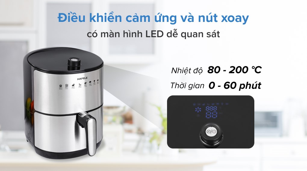 Nồi chiên không dầu Hafele AF-68A (535.43.710) 3.2 lít