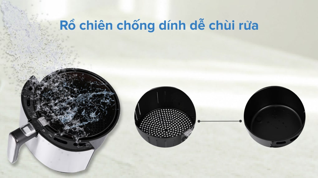 Nồi chiên không dầu Hafele AF-68A (535.43.710) 3.2 lít