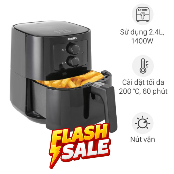 Nồi chiên không dầu Philips 4.1 lít HD9200/90