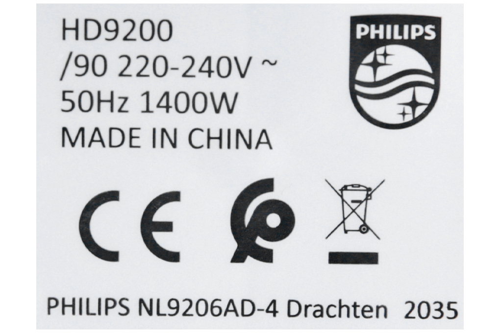 Siêu thị nồi chiên không dầu Philips HD9200/90 2.4 lít