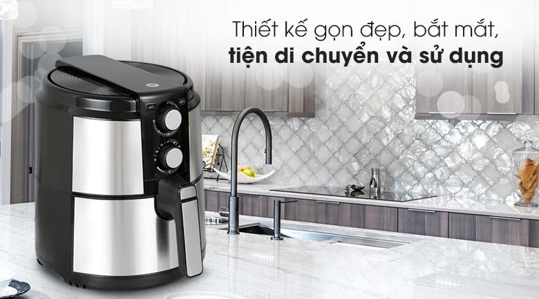 Nồi chiên không dầu Mishio MK-220 5 lít - 11