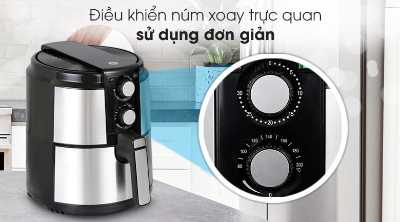 Nồi chiên không dầu Mishio MK-220 5 lít - 13