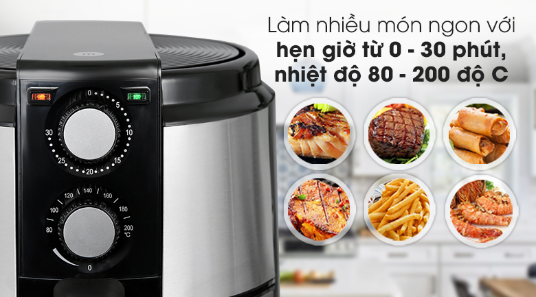 Nồi chiên không dầu Mishio MK-220 5 lít - 12