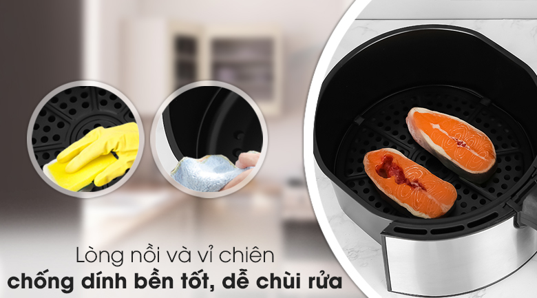 Nồi chiên không dầu Mishio MK-220 5 lít - 14