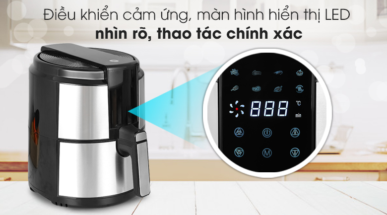 Nồi chiên không dầu Mishio MK-221 5 lít - 15