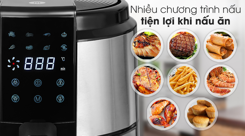 Nồi chiên không dầu Mishio MK-221 5 lít - 11
