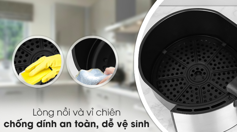 Nồi chiên không dầu Mishio MK-221 5 lít - 8