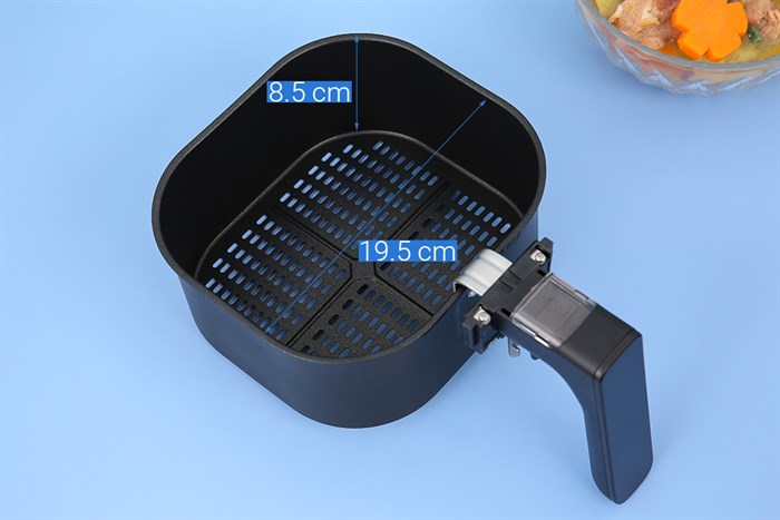 Nồi chiên không dầu Philips 4.1 lít HD9252/90 Màu Đen