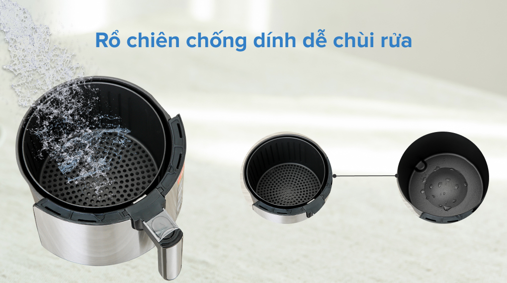 Nồi chiên không dầu Sharp KF-AF42MV-ST 3.5 lít