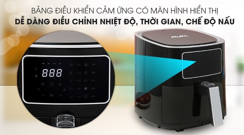 Nồi chiên không dầu AVA 5 lít AF40155D - 16