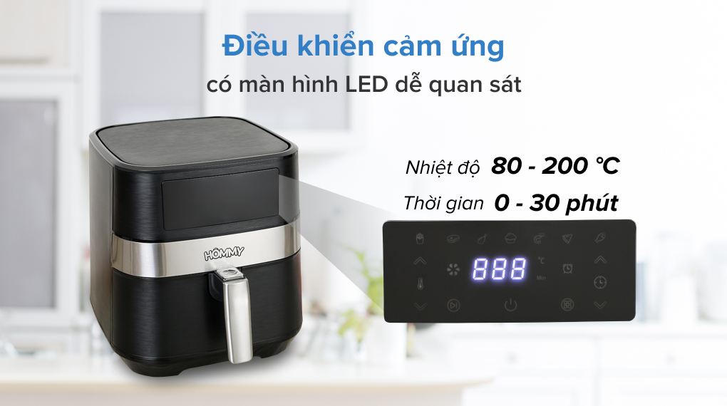 Nồi chiên không dầu Hommy TXG-S5T14 5 lít