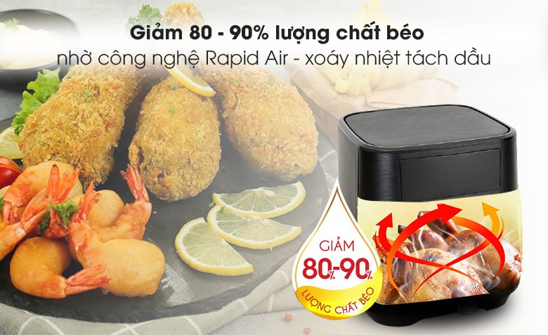 Nồi chiên không dầu Hommy TXG-S5T14 5 lít - 15