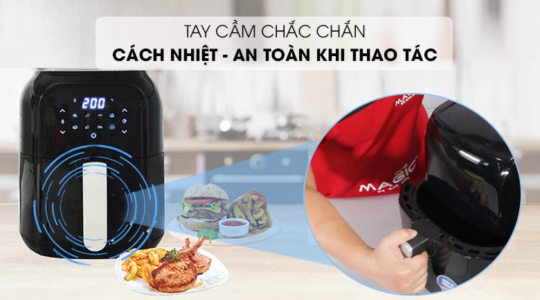 Nồi chiên không dầu Magic Eco 5.5 lít AC-102 - 15