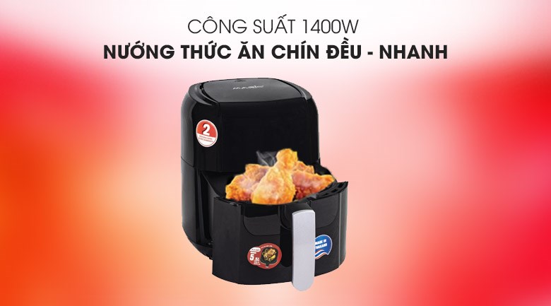 Nồi chiên không dầu Magic Eco 5.5 lít AC-102 - 11