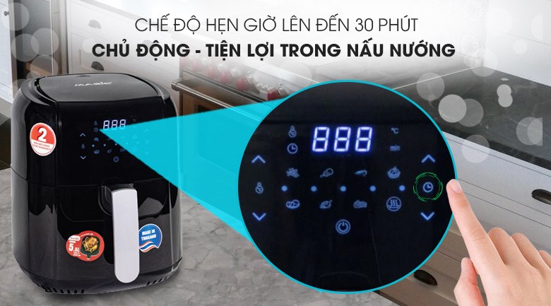 Nồi chiên không dầu Magic Eco 5.5 lít AC-102 - 13