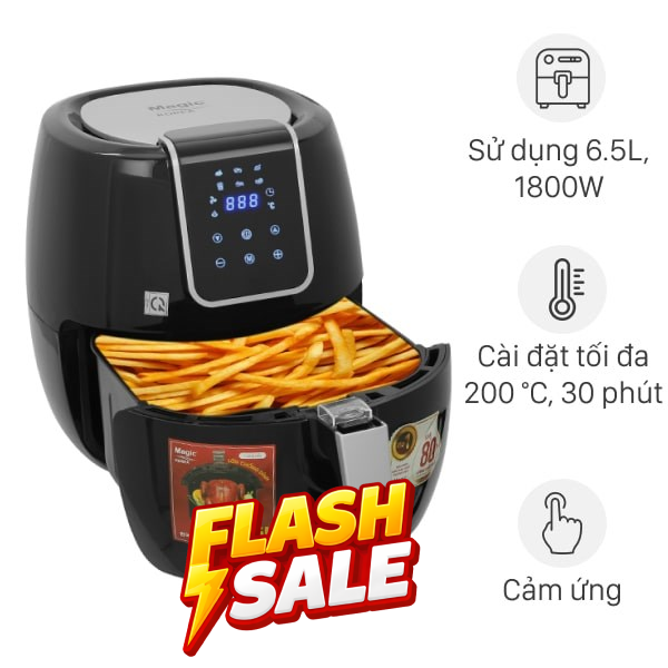Nồi chiên không dầu Magic 6.5 lít A-805