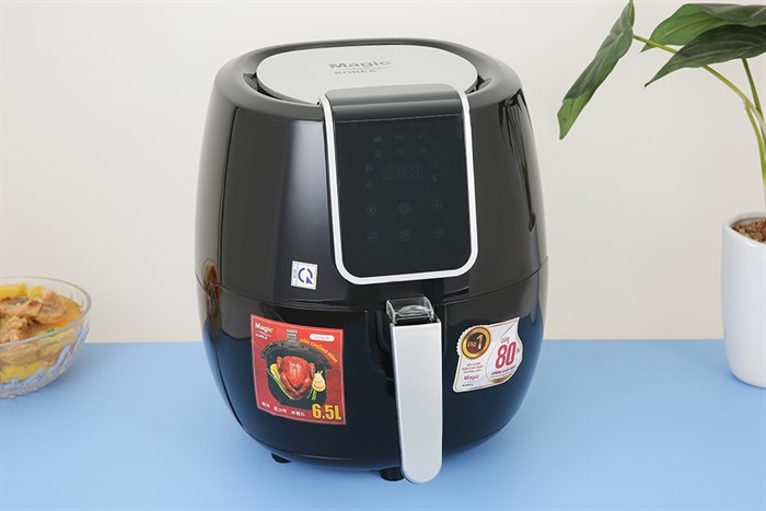 Nồi chiên không dầu Magic 6.5 lít A-805 Màu Đen