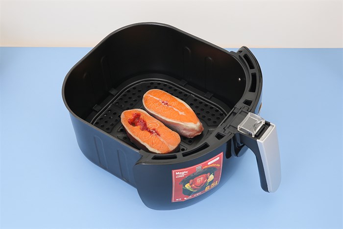 Nồi chiên không dầu Magic 6.5 lít A-805 Màu Đen