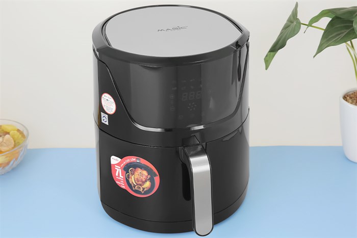 Nồi chiên không dầu Magic Eco AC-121 7 lít Màu Đen
