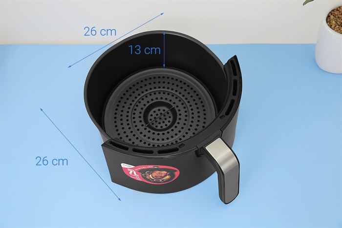 Nồi chiên không dầu Magic Eco AC-121 7 lít Màu Đen