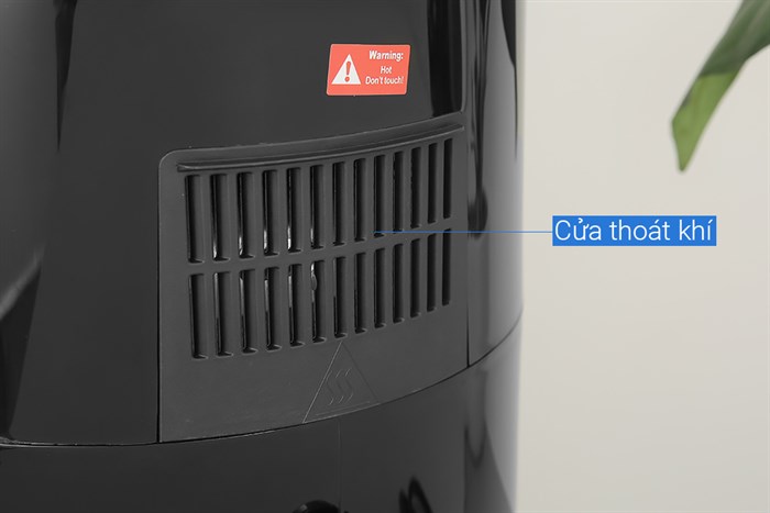 Nồi chiên không dầu Magic Eco AC-121 7 lít Màu Đen