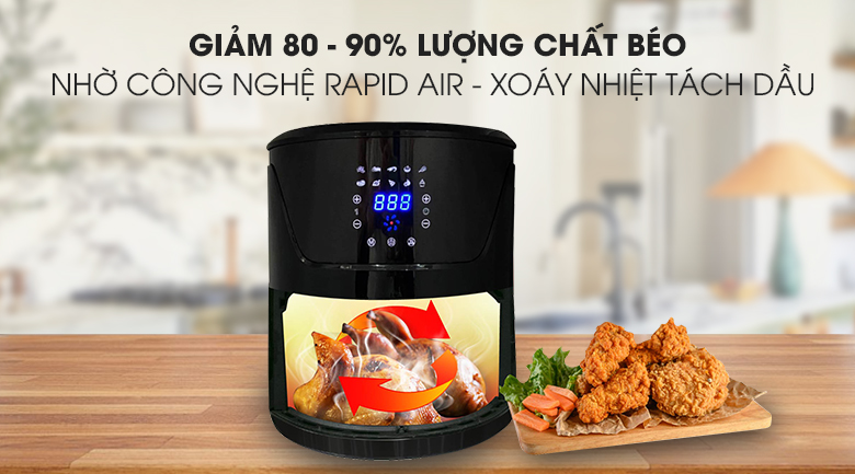 Rapid Nồi chiên không dầu Magic Eco AC-121