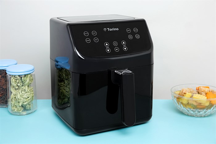 Nồi chiên không dầu Torino TF-JW55A 5.5 lít Màu Đen