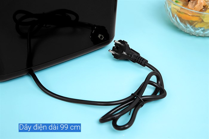 Nồi chiên không dầu Torino TF-JW55A 5.5 lít Màu Đen