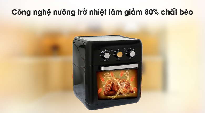 Công nghệ Nồi chiên không dầu Hawonkoo AFH-100 10 lít