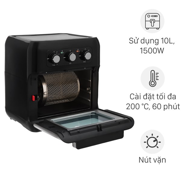 Lò chiên không dầu Hawonkoo AFH-100 10 lít Lò chiên không dầu Hawonkoo AFH-100 10 lít