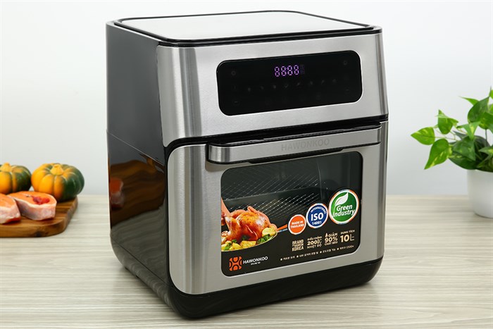 Lò chiên không dầu Hawonkoo AFH-101 10 lít Màu Xám