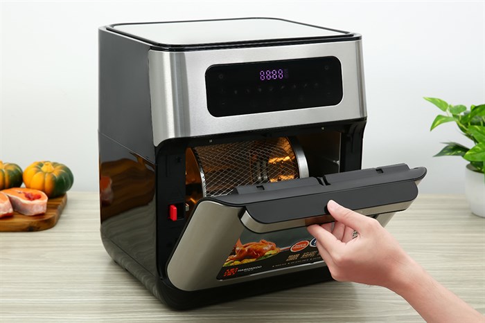 Lò chiên không dầu Hawonkoo AFH-101 10 lít Màu Xám
