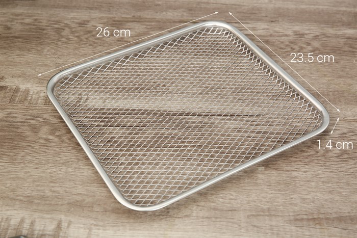 Lò chiên không dầu Mishio MK-281 12 lít Màu Đen