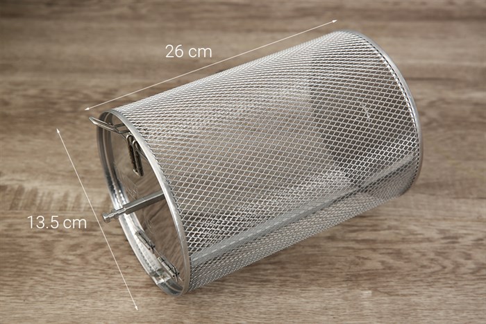 Lò chiên không dầu Mishio MK-281 12 lít Màu Đen