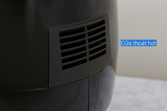 Nồi chiên không dầu Mishio MK-269 5 lít Màu Đen